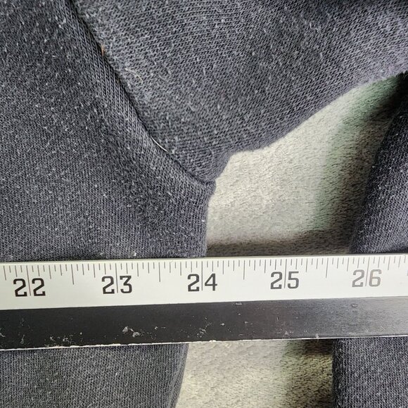 Womens Black The North Face Pullover Crop Sweatshirt 1/4 Zip Long Sleeve Size L - Picture 8 of 10